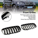 BMW 2009-2014 X6 M (E71) 51137157687 51137305589 Grille de calandre de pare-chocs avant noir brillant-6