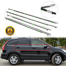 4x Car Window Moulding Trim Weatherstrips Seal Fits For Honda CR-V CRV 2007-2011-2