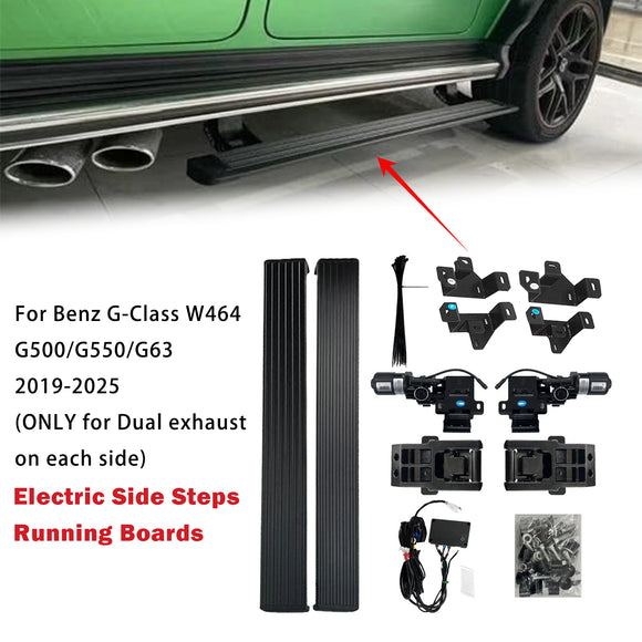 Sähkökäyttöiset sivuaskelmat Benz G-luokkaan W464 G550 G500 G63 2019-2026