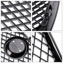 Grade 2010 do amortecedor dianteiro de Jaguar XJ 2011 2012 2013 2014 2015 malha do radiador da entrada de ar cromo/grelha preta-8