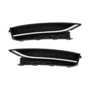 Volkswagen 2012-2015 Passat 2PCS Cubierta de luz antiniebla delantera de conducción Negro/Cromo-3