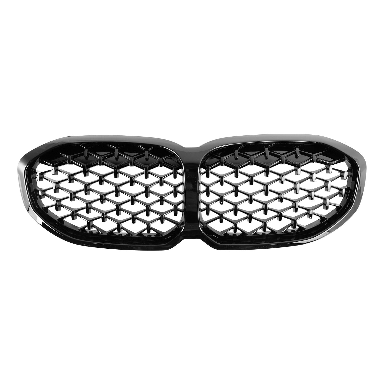 2019-2024 BMW 1 Series F40 118i 120i 116d 118d M135i Front Kidney Grill Diamond Gloss Black Grille