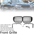 Glanzend Zwart Niergrille Grill Fit BMW X5 G05 2019-2022 M-Performance-1