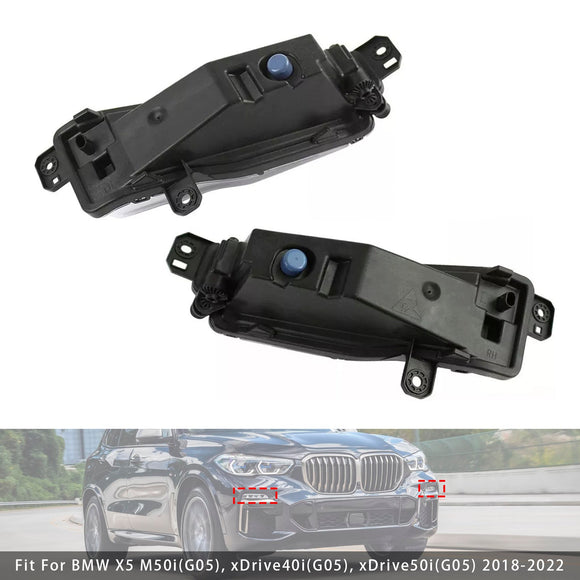 Paire de phares antibrouillard LED pour pare-choc avant, pour BMW X5 G05 2018 – 2022 63177406365