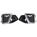 Audi A4 B9.5 S-Line/S4 2020-2024 Zilveren afwerking Honingraat Mistlamp Grille Voorbumper Onder Mist Grille Cover 5056617301387 8W0807681BEN-1