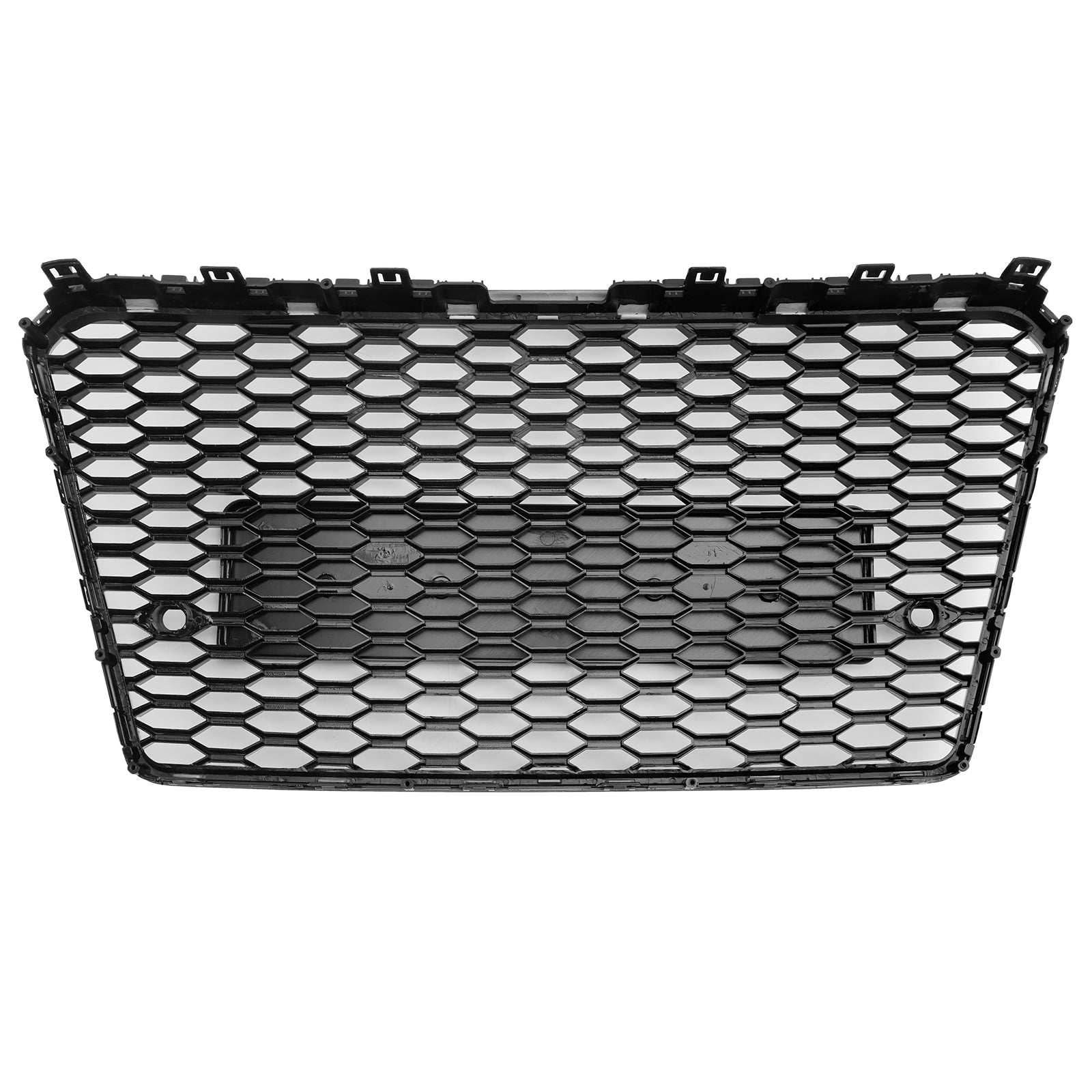 Grille de calandre hexagonale en nid d'abeille style RS7 pour Audi A7/S7 2012-2015, noire