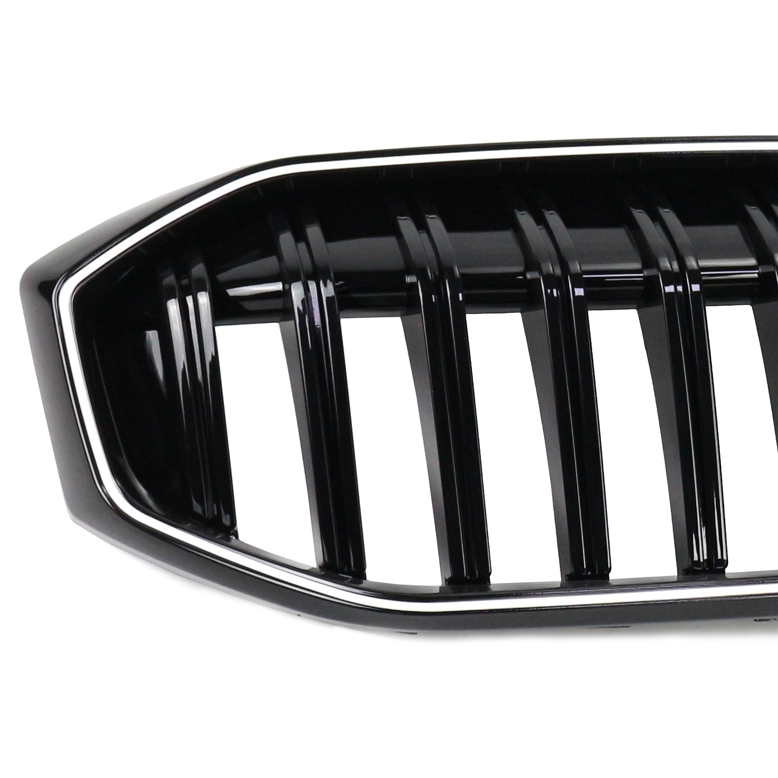 Parrilla delantera tipo riñón de malla negra brillante para BMW Serie 3 G20 G21 320i/330i/M340i/318i/320d 2023-2024