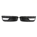 2013-2016 Audi A5 S-Line / S5 Pair Front Fog Lamp Black Trim Grills Grill Generic-5
