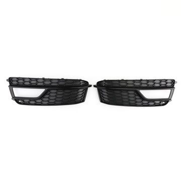 2013-2016 Audi A5 S-Line/S5 Coppia Fendinebbia Anteriori Griglie con finiture nere Griglia generica
