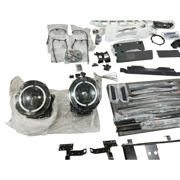 Carrosseriekit/bumper geschikt voor Mercedes W463 G350 G500 G550 G55 G63 G65 1993-2018 Upgrade W465 G63 AMG-stijl