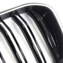 Grade dianteira de malha de rim adequada para BMW X4 G02 X3 G01 G08 2018-2021 pré LCI-8