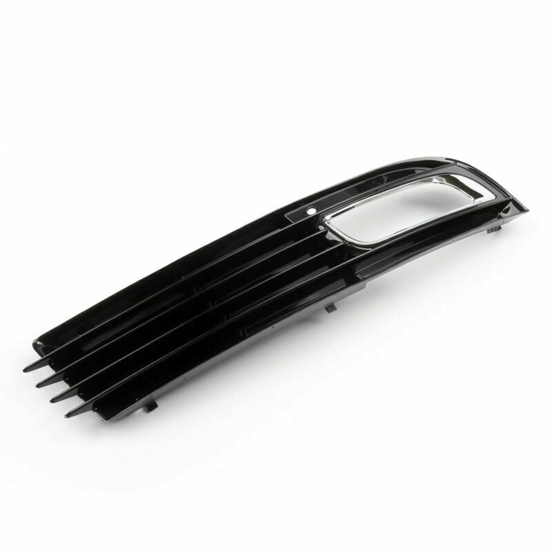 Audi 2008-2010 A8 D3 Grille de pare-chocs inférieure droite pour voiture avec antibrouillard avec chrome