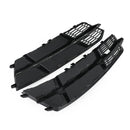 2017-2018 Audi A6 C7 Standard Lower Black Grille Front Bumper Fog Light Cover Grill 4G0807681AN 4G0807682AN-12