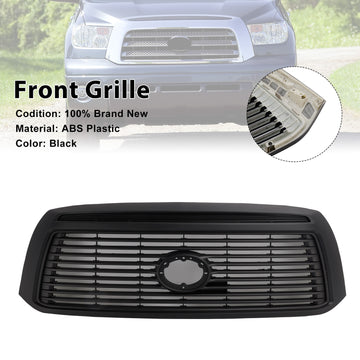 Matte Black Front Bumper Grill Grille Fit Toyota Tundra 2006-2009