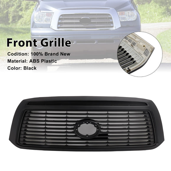 Rejilla de parachoques delantero negro mate compatible con Toyota Tundra 2006-2009