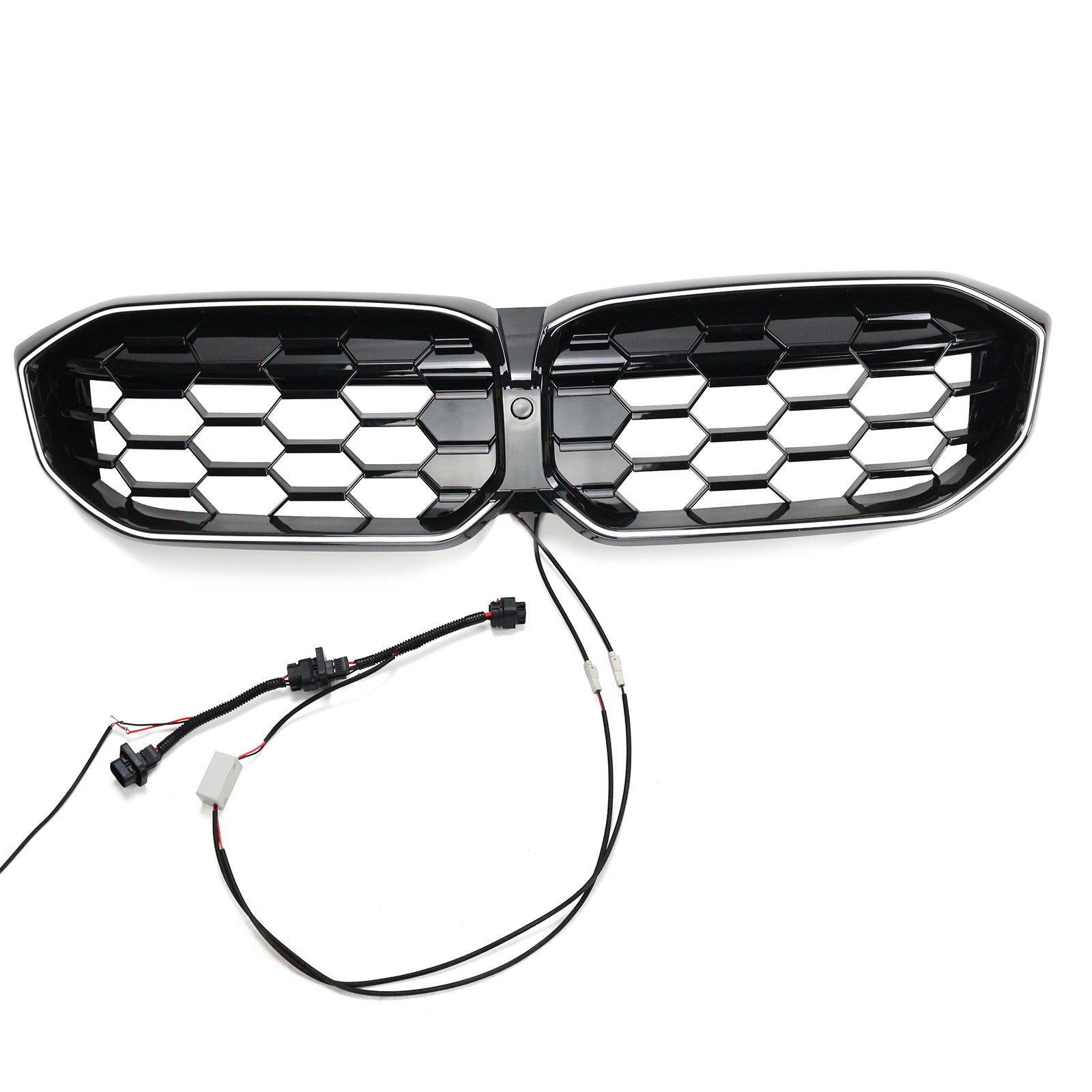 BMW 2023-2024 3 Series G20 G21 320i/330i/M340i/318i/320d Diamond Front Kidney Grille Gloss Black Grill