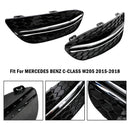 Mercedes-Benz Classe C 2015-2018 W205 Base Sedan 2058850723 Tampa do Farol de Neblina Dianteiro em Formato de Colmeia-10