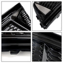 Audi A4 B9 2016-2018 Parrilla de luz antiniebla delantera estilo panal estándar Parachoques delantero Parrilla inferior negra-6