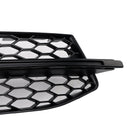 2013-2016 Audi S3 8V calandre inférieure en nid d'abeille pare-chocs avant couvercle de phare antibrouillard noir Grill 8V3807681L 8V3807681K-7