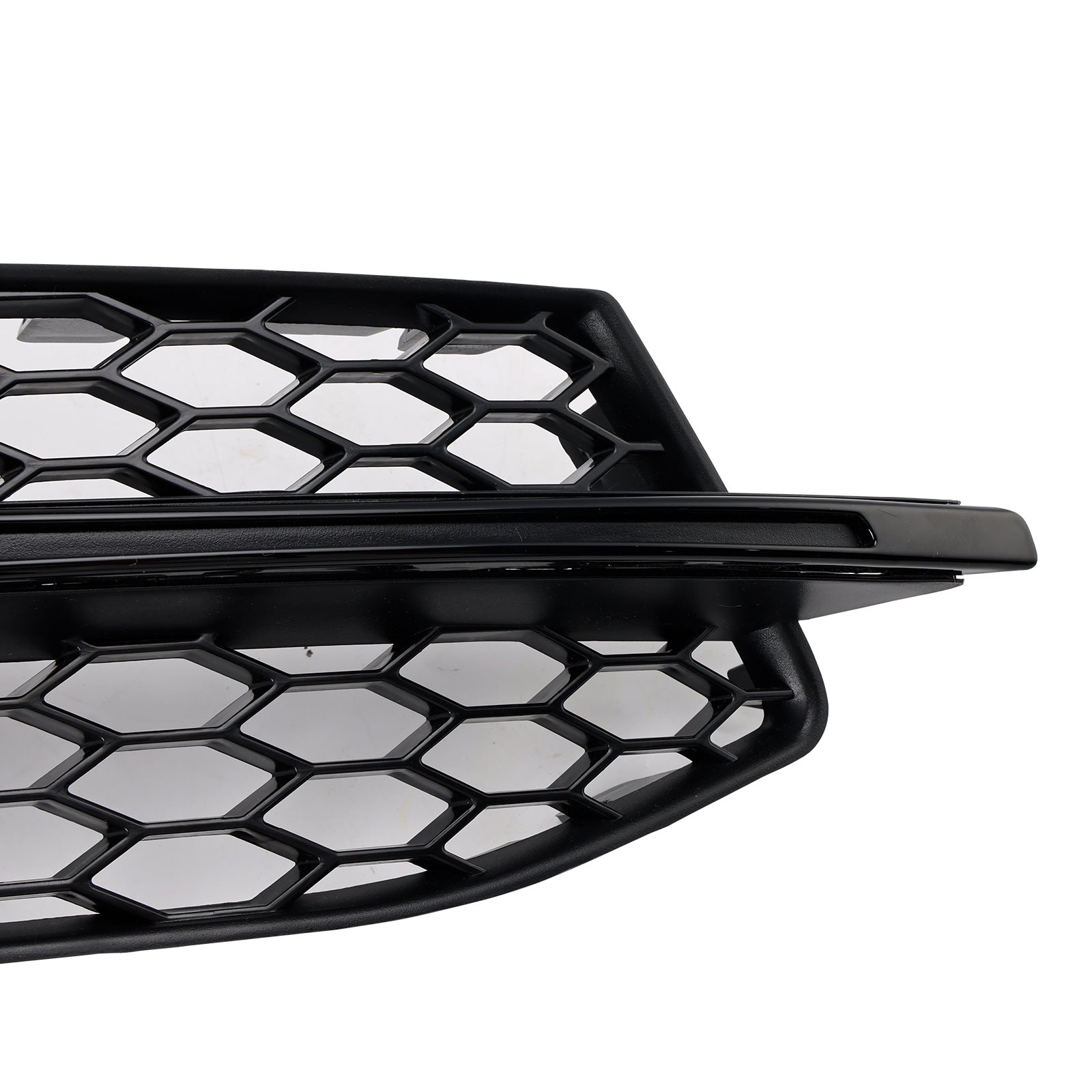 2013-2016 Audi S3 8V Honeycomb Lower Grille Front Bumper Fog Light Cover Black Grill 8V3807681L 8V3807681K