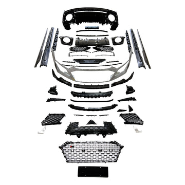 2016-2020 Audi R8 4S Dry Carbon Fiber Body Kit Bumper Facelift Conversion to 2021-2024 Style