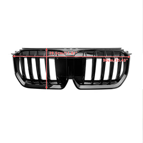 2023–2024 BMW X1 U11 U12 xDrive23i/sDrive18i/xDrive25e/xDrive30 Frontstoßstange Nierengrill, glänzend schwarzer Kühlergrill - 0