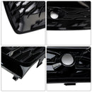 Audi Q5 Sline 2021-2025 RS-stijl voorbumpergrille honingraatgrille & Mistlampafdekking-4