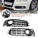 Audi A3 S-Line 8P 2009-2013 Grille de phare antibrouillard en nid d'abeille pare-chocs avant couvercle bas grille noire 8P0807682 8P0807681-4