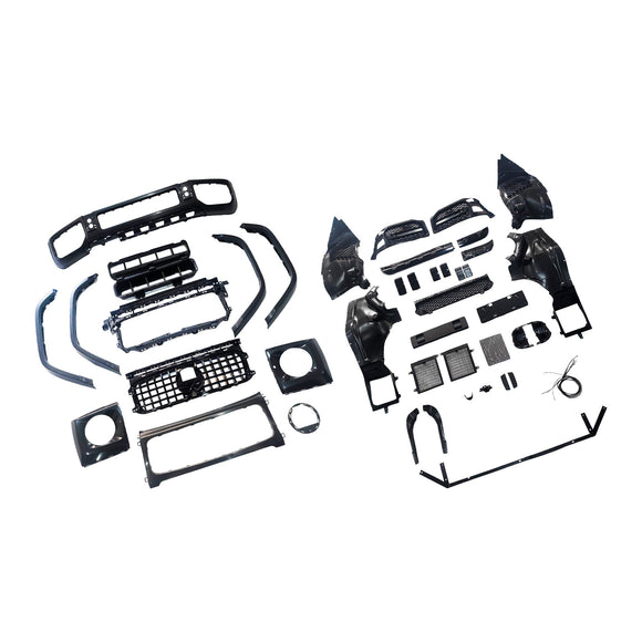 Mercedes Benz Clase G W464 Kit de carrocería de actualización 2019-2023 Parachoques W464 Conversión al estilo G63 AMG