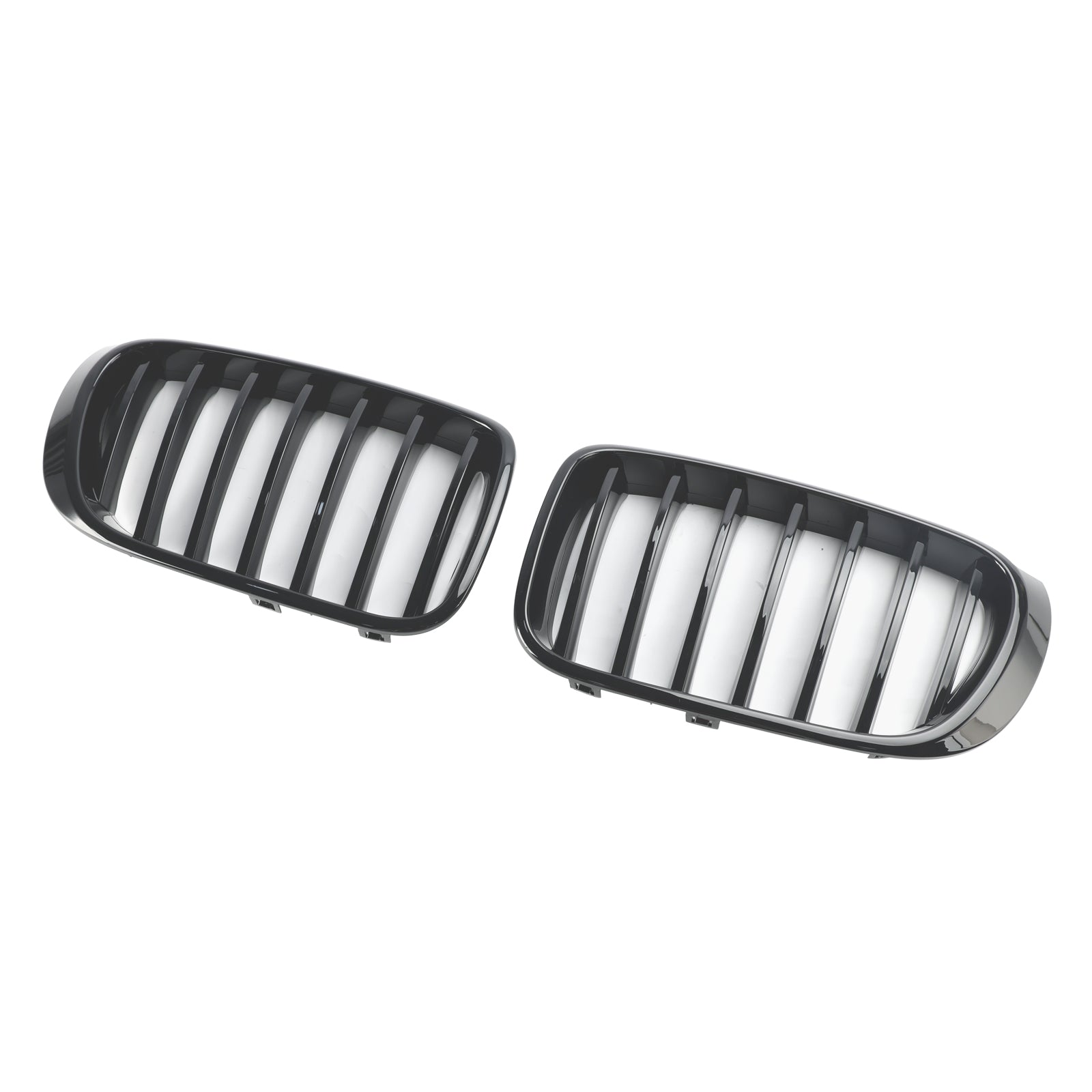 Grille de pare-chocs avant BMW X3 F25 xDrive28i/xDrive35i/sDrive18d/xDrive20d/xDrive30d 2014-2017 Grille noire brillante