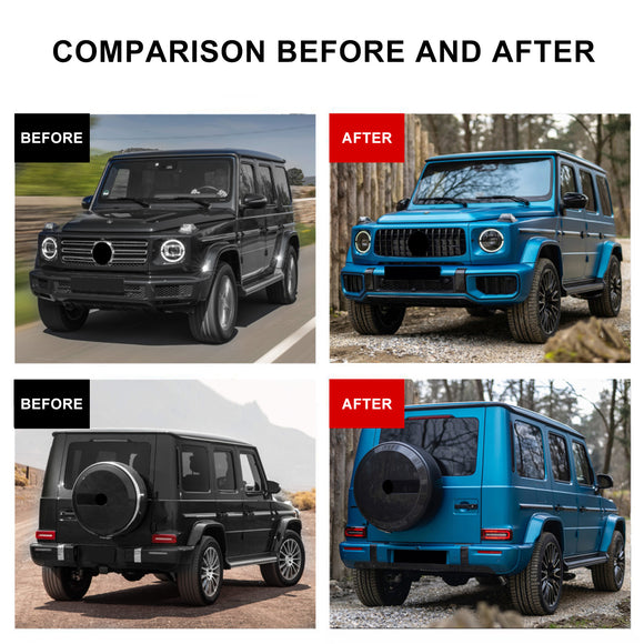2019-2023 Mercedes Benz G-Class W464 Body Kit Bumper Upgrade To W465 G63 AMG Style