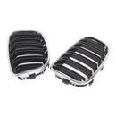 2PCS Front Bumper Kidney Grille Grill Fit BMW 1 Series F20 F21 2012-2014-11