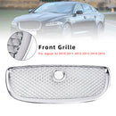 2010-2015 Jaguar XJ Chrome Grill Front Bumper Replacement Grille-4