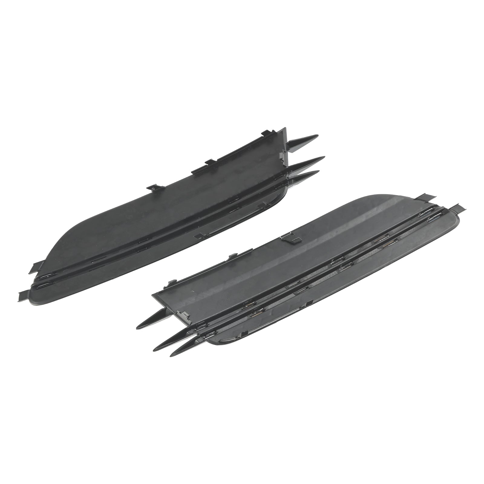 Audi 2012-2015 A6 4G C7 Sedan/Avant Version Standard 2PCS Couvercle de phare antibrouillard avant Lunette de calandre