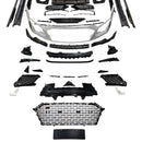 Para Audi R8 4S 2016-2020 Kit de carrocería mejorada de fibra de carbono húmeda parachoques 2021-2024 Conversión Facelift-8