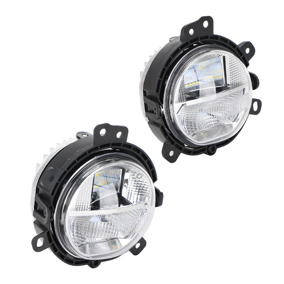 BMW Mini F55 F56 F54 F57 Front Bumper Left & Right Fog Light Lamp 63177329171 63177329172