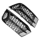 2017-2020 Audi A3 8V Front Bumper Grill Fog Light Cover Lamp Frame Trim Grille-12
