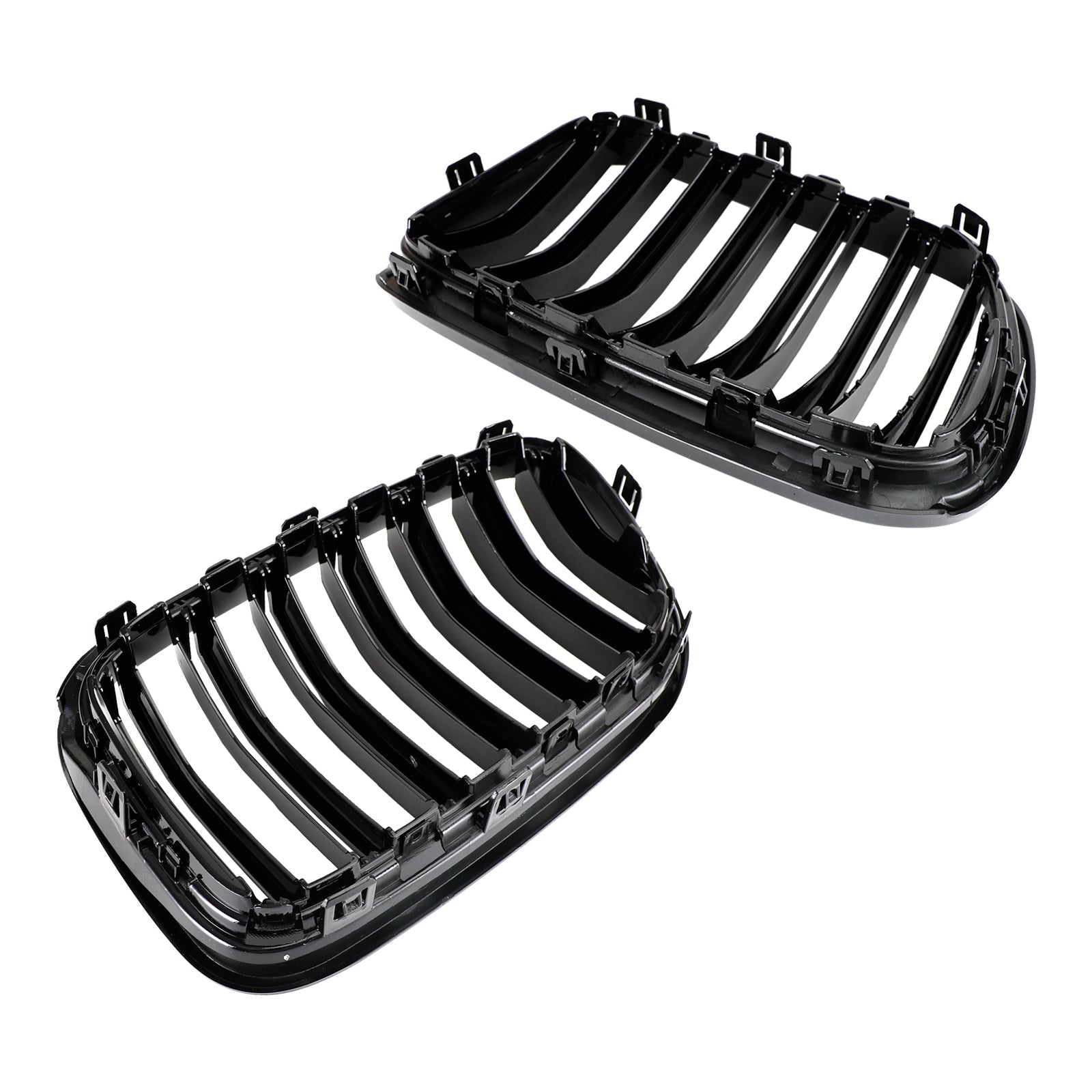 Grille de pare-chocs avant noire brillante pour BMW X3 F25 xDrive28i/xDrive35i/xDrive20d/xDrive30d 2010-2014