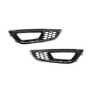 Ford 2015-2018 Focus F1EZ15266D F1EZ15266G 2PCS Front Bumper Fog Light Lamp Cover Bezel Grille-15