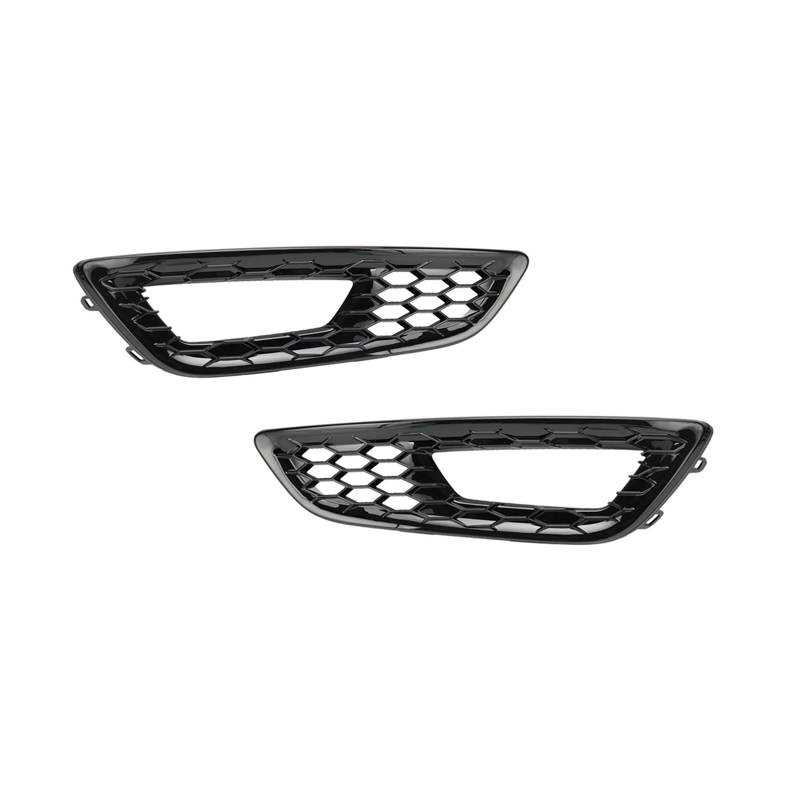 Ford 2015-2018 Focus F1EZ15266D F1EZ15266G 2PCS Front Bumper Fog Light Lamp Cover Bezel Grille