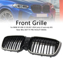 Dubbele Slat Glanzend Zwart Front Nier Grill Grille Fit BMW IX3 G08 LCI 2022-2024-3