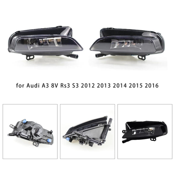 2012-2016 Audi A3 8V Rs3 S3 1 pièces feux antibrouillard avant gauche avec ampoules 8V0941699D 8V0941700D générique
