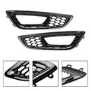 Ford 2015-2018 Focus F1EZ15266D F1EZ15266G 2PCS Front Bumper Fog Light Lamp Cover Bezel Grille-7