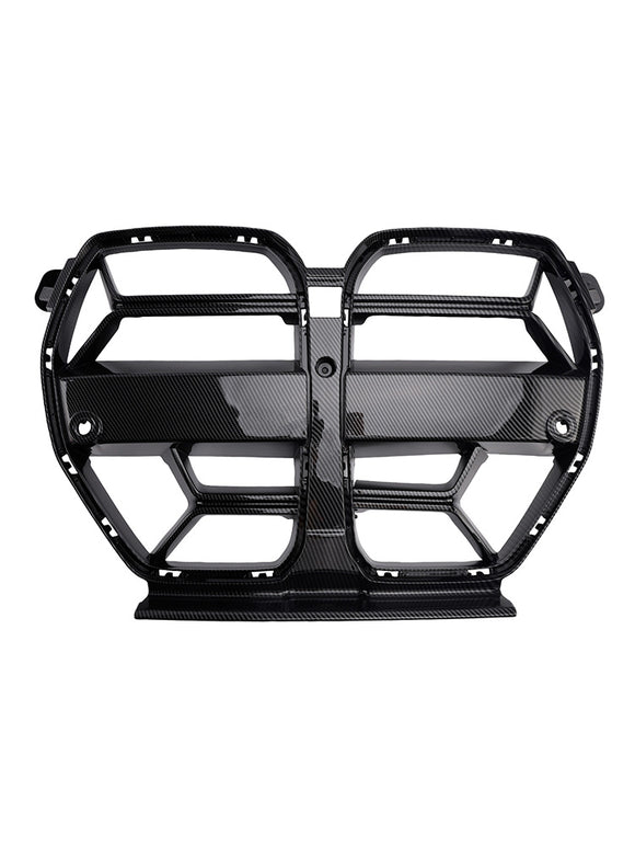 CSL Style Front Bumper Grill Grille Fit BMW M3 G80 M4 G82 2021-2026 Gloss Black