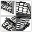 2017-2020 Audi A3 s-line/S3 8V calandre inférieure en nid d'abeille pare-chocs avant antibrouillard calandre inférieure noire 8V3807681AE 8V3807682Q-6