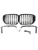 Glanzend Zwart Niergrille Grill Fit BMW X5 G05 2019-2022 M-Performance-14