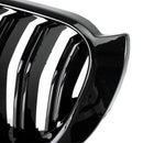 2014-2017 BMW X3 F25 xDrive28i/xDrive35i/sDrive18d/xDrive20d/xDrive30d Front Bumper Kidney Grille Gloss Black Grill-7