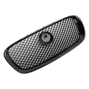 2008-2011 Jaguar XF XF-R Style Grill Glanzend zwart vervangende grille voorbumper-9