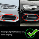 2016-2018 Audi A4 B9 S-Line / S4 Pair Front Fog Light Cover Bumper Grill 8W0807681F 8W0807682F Generic-17