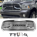 2013-2018 Dodge Ram 1500 Chrome Big Horn Style Grill Front Bumper Replacement Grille-34